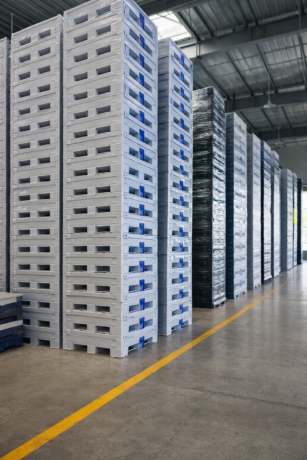 Palete Injetado: Precisão, padronização e Alta Performance logística Megabox